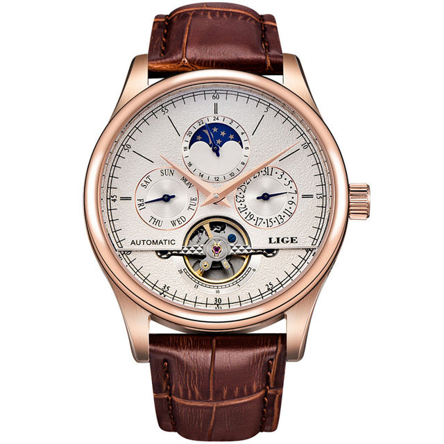 Moonphase Lion Lige watch